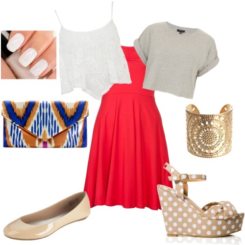 Styled with Polyvore.
