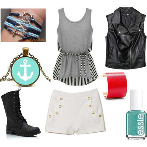 Styled with Polyvore.